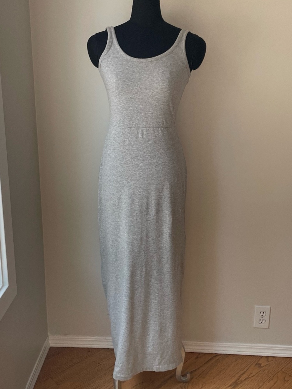GAP Jersey Knit Maxi Dress with Side Slit